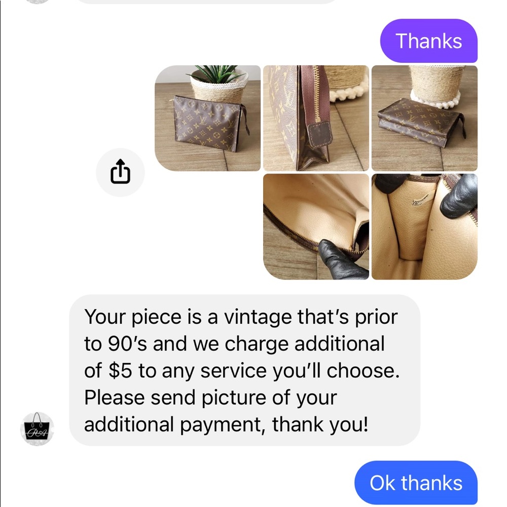 Authentic Louis Vuitton Toiletry 19 in Monogram - Picture 7 of 16
